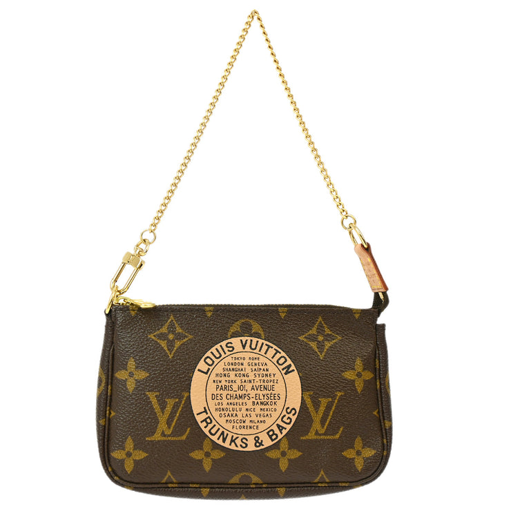 Louis Vuitton Monogram Mini Pochette Accessoires Handbag M60153