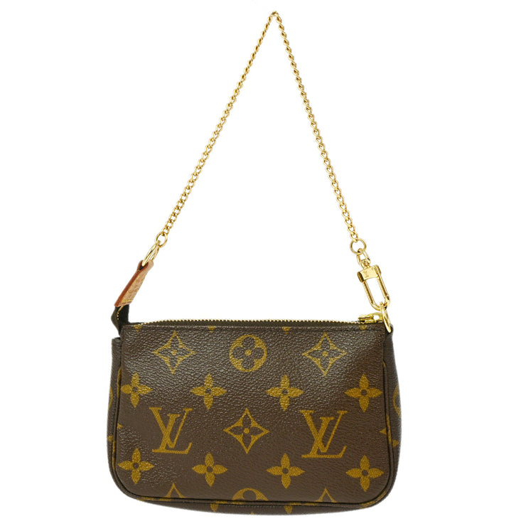 Louis Vuitton Monogram Mini Pochette Accessoires Handbag M60153