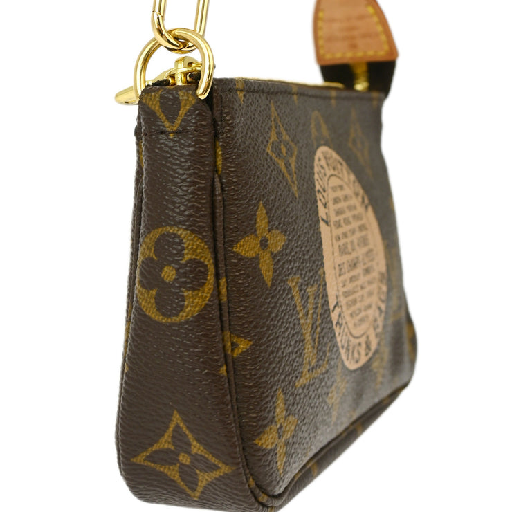 Louis Vuitton Monogram Mini Pochette Accessoires Handbag M60153