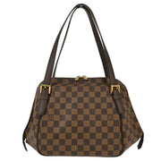 Louis Vuitton 2004 Damier Belem MM Handbag N51174