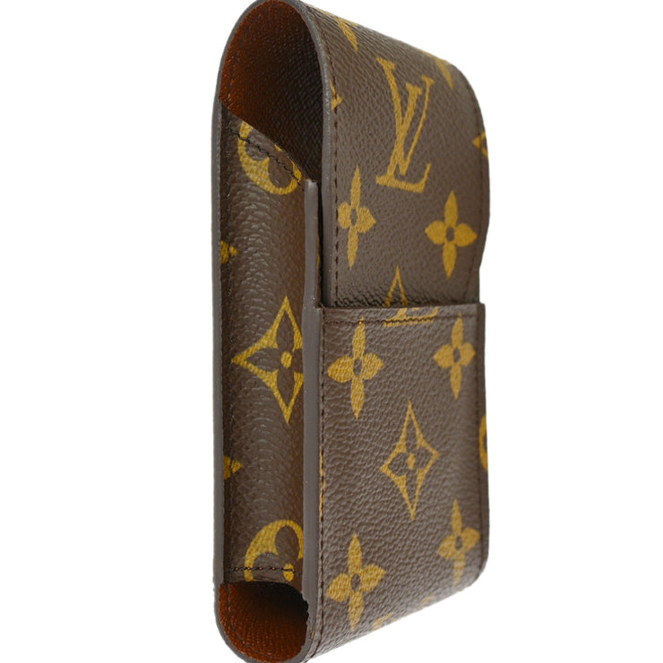 Louis Vuitton Monogram Etui Cigarette Case Small Good M63024