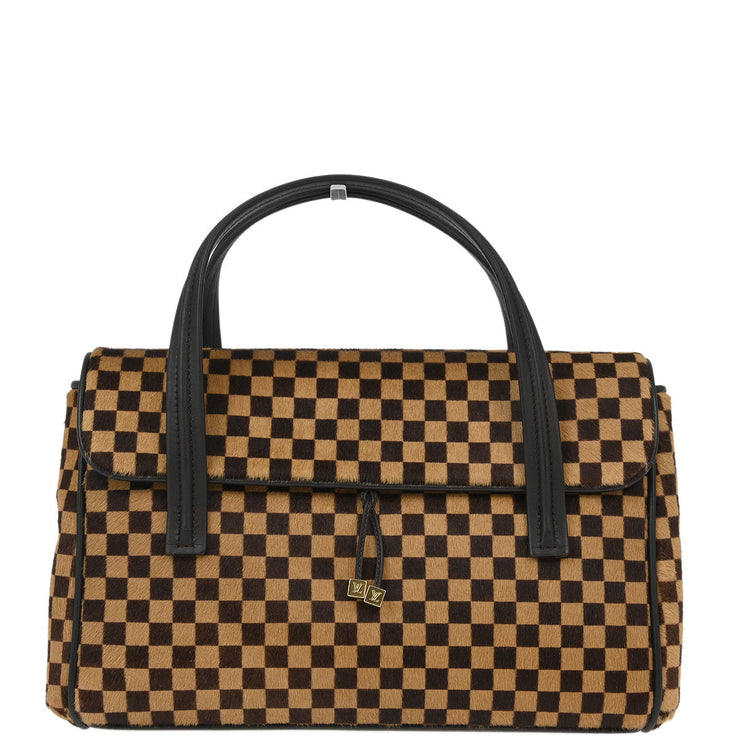 Louis Vuitton 2002 Damier Sauvage Lion Handbag M92131