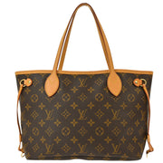 Louis Vuitton Monogram Neverfull PM Tote Handbag M40155