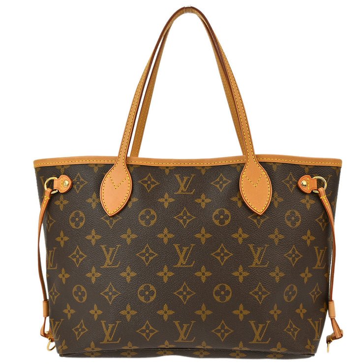 Louis Vuitton Monogram Neverfull PM Tote Handbag M40155