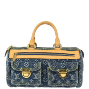 Louis Vuitton Blue Monogram Denim Neo Speedy Handbag M95019