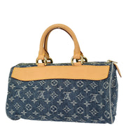 Louis Vuitton 2005 Blue Monogram Denim Neo Speedy Handbag M95019