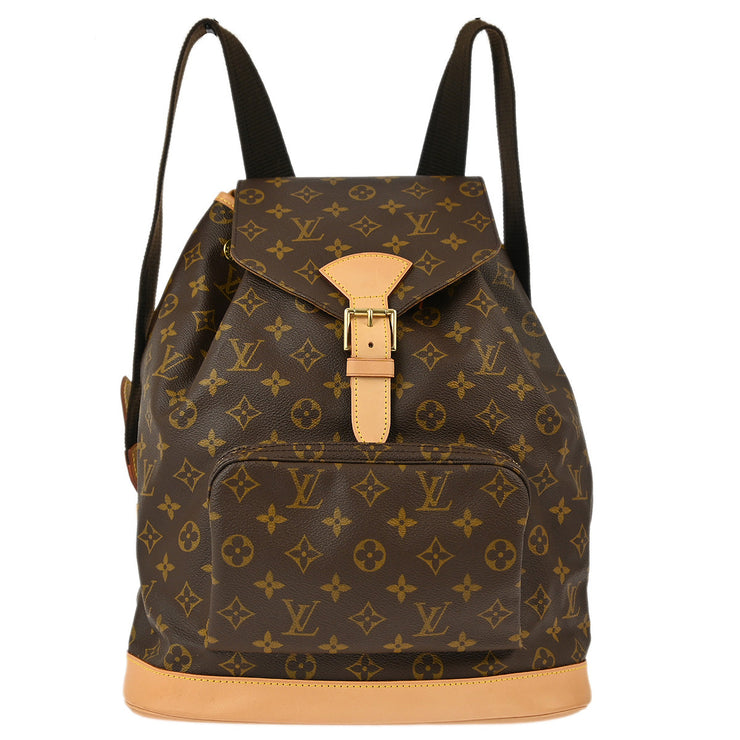 Louis Vuitton Monogram Montsouris GM Backpack M51135