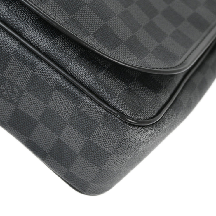 Louis Vuitton Damier Graphite Daniel MM Shoulder Bag N58029