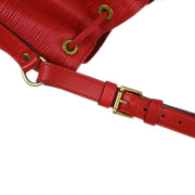 Louis Vuitton Red Epi Noe Drawstring Shoulder Bag M44007