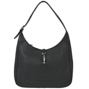 Hermes Black Taurillon Clemence Trim 31 Shoulder Bag