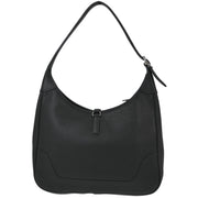 Hermes Black Taurillon Clemence Trim 31 Shoulder Bag