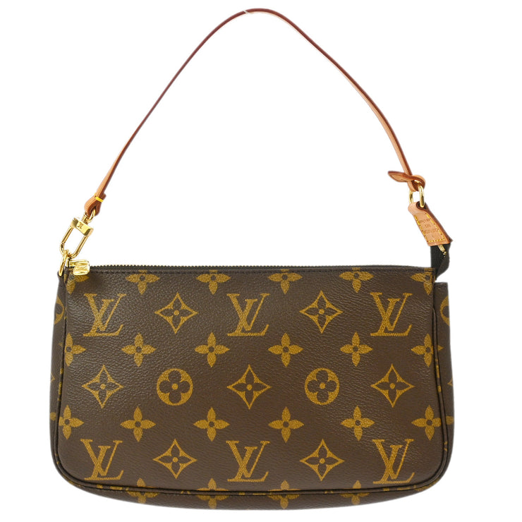 Louis Vuitton 2004 Monogram Pochette Accessoires Handbag M51980