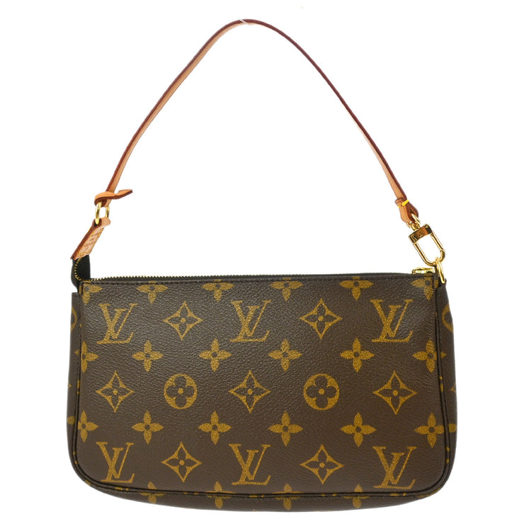 Louis Vuitton 2004 Monogram Pochette Accessoires Handbag M51980