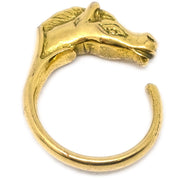 Hermes Horse Ring Gold #51 #11