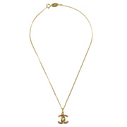 Chanel Gold CC Chain Pendant Necklace 1982