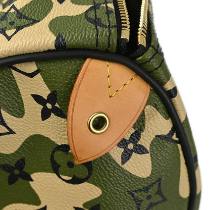 Louis Vuitton * 2008 Monogramouflage Speedy 35 Handbag M95773