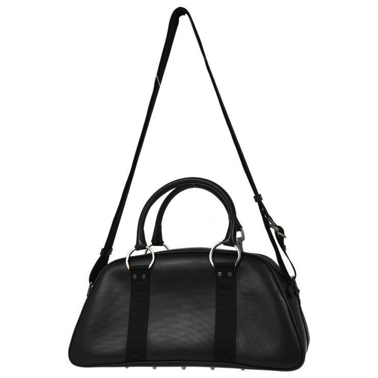 Christian Dior * 2003 Black Hardcore 2way Bowling Bag