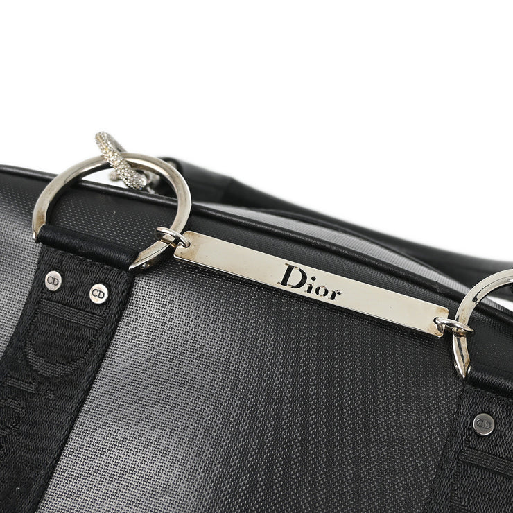 Christian Dior * Black Hardcore 2way Bowling Bag