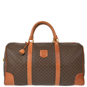 Celine Brown Macadam Duffle Handbag