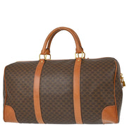 Celine Brown Macadam Duffle Handbag