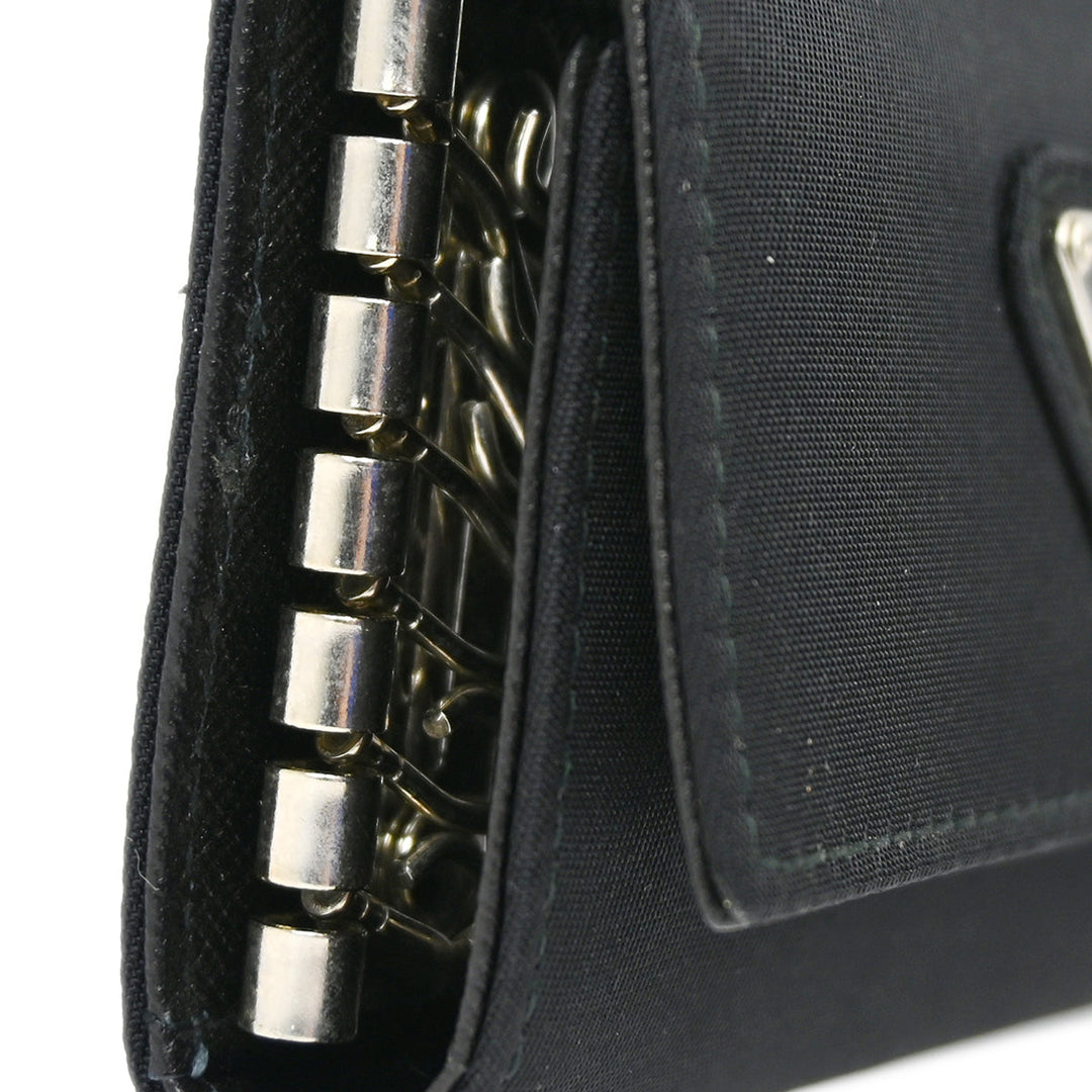 PRADA　ブラックアクセサリーケース Prada Black Six Hook Key Case Small Good – AMORE Vintage Tokyo