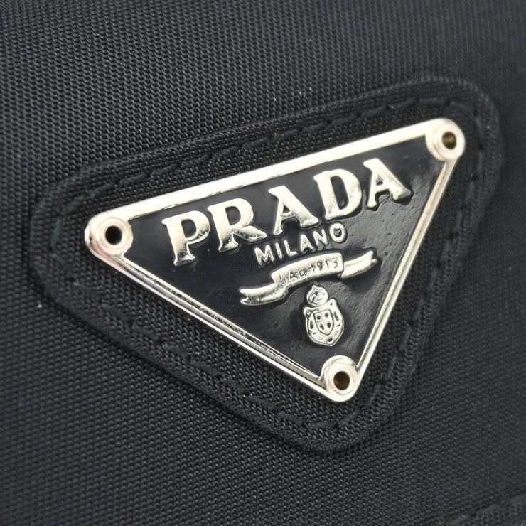 Prada Black Six Hook Key Case Small Good