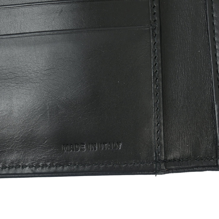 Prada Black Nylon Trifold Wallet