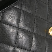 Chanel Black Caviar Kelly Handbag