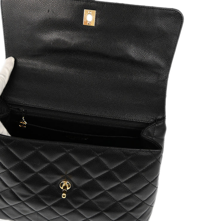 Chanel Black Caviar Kelly Handbag