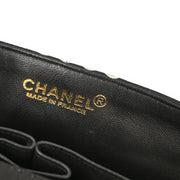 Chanel Black Canvas COCO East West Choco Bar Shoulder Bag