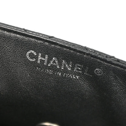 Chanel Black Caviar East West Shoulder Bag