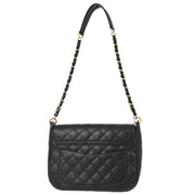 Chanel Black Caviar Chain Shoulder Bag