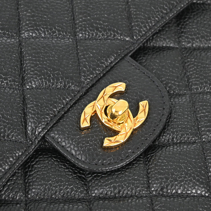 Chanel Black Caviar Camera Bag Small