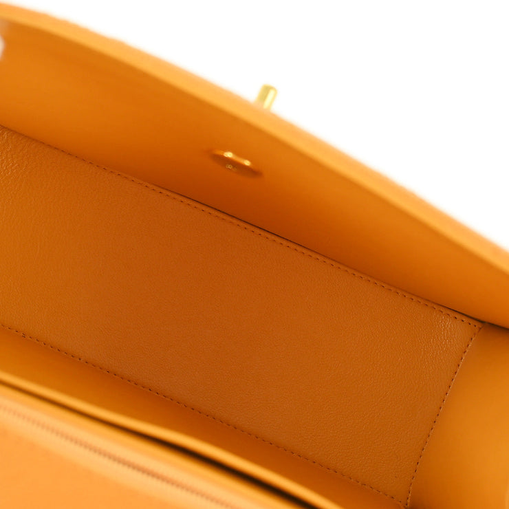 Chanel Orange Caviar Handbag