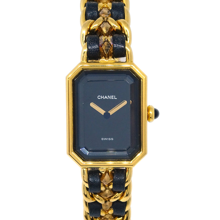 Chanel Premiere Quartz Watch Gold #L