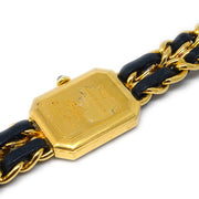 Chanel Premiere Quartz Watch Gold #L