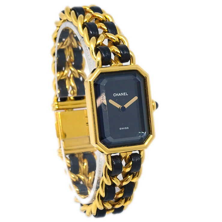 Chanel Premiere Quartz Watch Gold #L