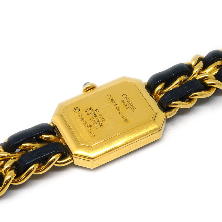 Chanel Premiere Quartz Watch Gold #L