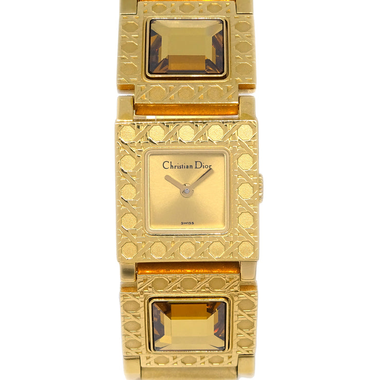 Christian Dior D60-159 La Parisienne Quartz Watch Gold