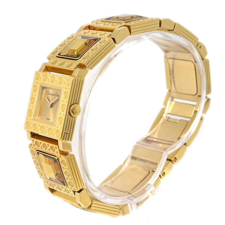 Christian Dior D60-159 La Parisienne Quartz Watch Gold