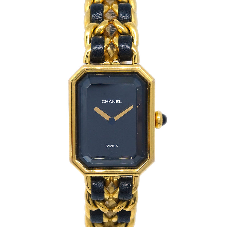 Chanel Premiere Quartz Watch Gold #L