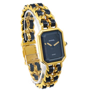 Chanel Premiere Quartz Watch Gold #L