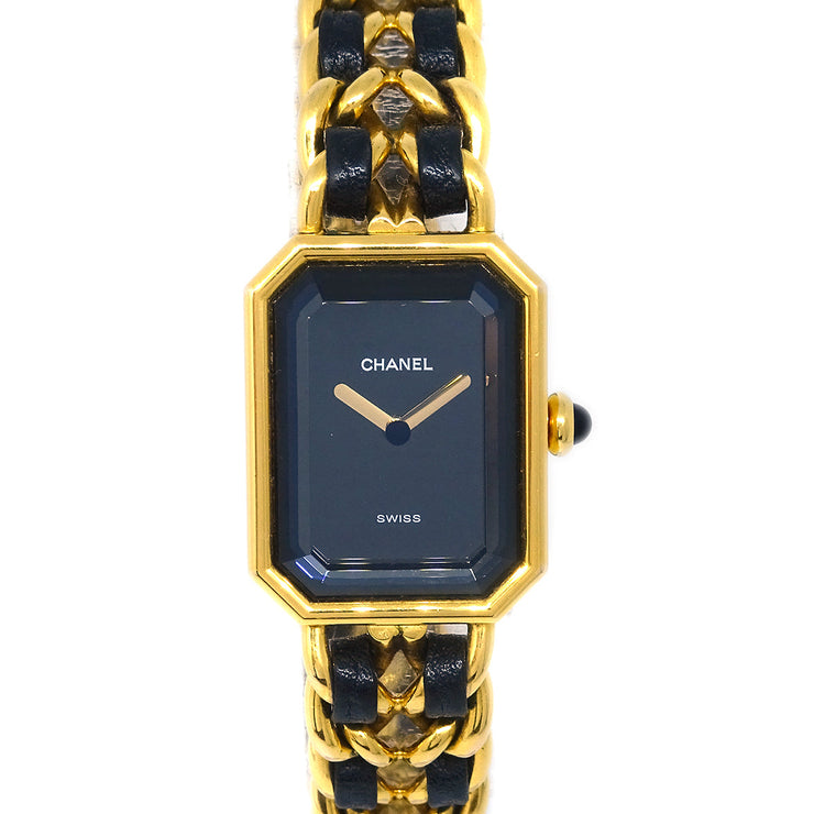 Chanel Premiere Quartz Watch Gold #L