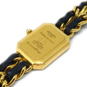 Chanel Premiere Quartz Watch Gold #L