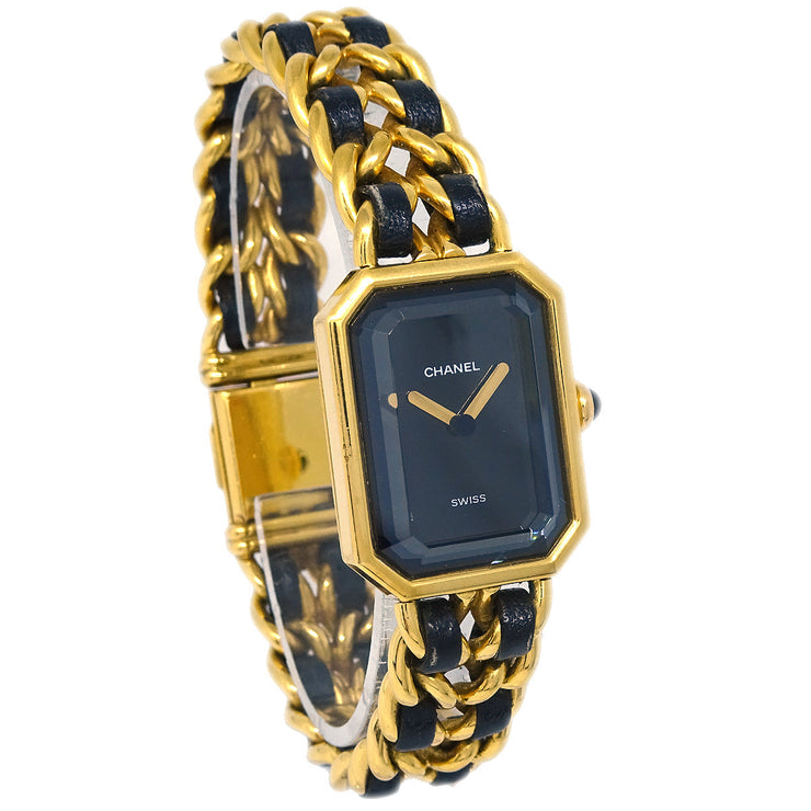 Chanel Premiere Quartz Watch Gold #L