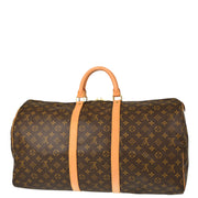 Louis Vuitton 2004 Monogram Keepall 55 Travel Duffle Handbag M41424