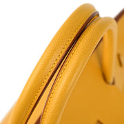 Hermes Yellow Courchevel Birkin 40 Handbag