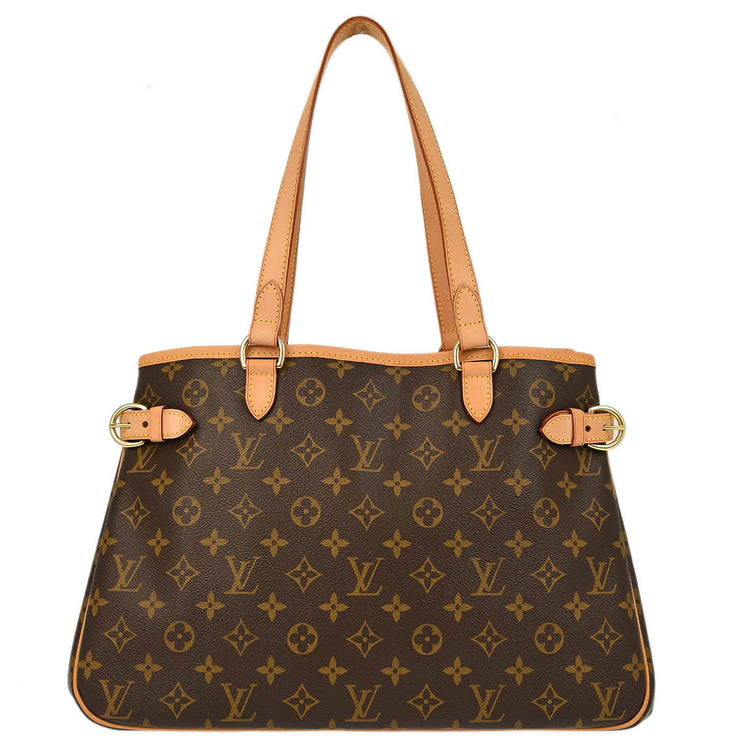 Louis Vuitton 2007 Monogram Batignolles Horizontal Tote Handbag M51154