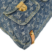 Louis Vuitton Blue Monogram Denim Baggy GM Shoulder Bag M95048