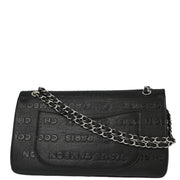 Chanel Black Unlimited Mademoiselle Lock Double Flap Chain Shoulder Bag